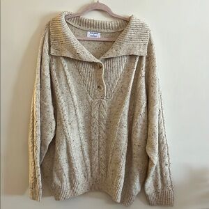 OLD NAVY Cozy Cream Sweater